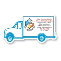 Magnet - delivery truck - full color. Digital four color process... from ASI...