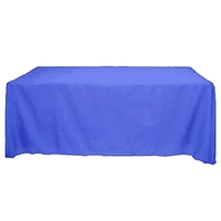 6 foot tablecloth made of waterproof polyester with a fitted design;... from...