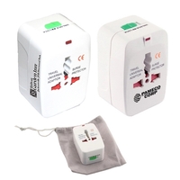 Worldwide travel adaptor with surge protector.... from ASI 31570 Advantage...