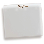 Badge Holder - 4 3/8 X 3 3/4" With Safety Pin