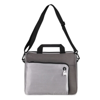 13" x 11" x 1" polyester notebook briefcase for 13" laptop... from ASI 37980...