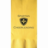 Two ply deep-tone colored dinner napkin, 1/8 fold. 15" x 17"... from ASI...