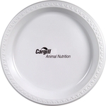 White Plastic Plate