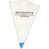 Reusable blue tip white vinyl grout bag. Includes one color screen... from...