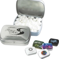 Domed Tin Filled with Chocolate Buttons