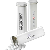 White tin filled with mints.... from ASI 44900 NC Custom (CI/Lanco)