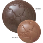 Chocolate Shape - 1 1/2 oz Globe