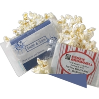 Personalized popcorn sealed in cello bag.... from ASI 44900 NC Custom...