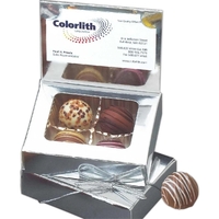 Assorted Truffles in Business Card Holder Gift Box