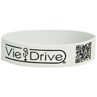 QR Code Ad Bands -4" x 3/4". Will scan when band... from ASI 34345 Ad Bands...