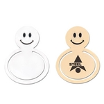 Oval Smiling Face Bookmark