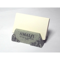 Chiseled Business Card Holder