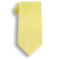 Light yellow solid color men's tie - choose from 25 in... from ASI 98085...