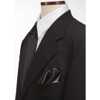 Brown Silk Pocket Squares