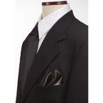 Brown Silk Pocket Squares