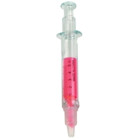 Pink - Syringe shape highlighter... from ASI 34415 Alpi International LTD /...