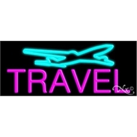 13" x 32" x 3" neon sign, mounted on an unbreakable... from ASI 30442 Above &...