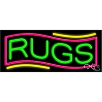 13" x 32" x 3" neon sign, mounted on an unbreakable... from ASI 30442 Above &...