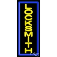 13" x 32" x 3" neon sign, mounted on an unbreakable... from ASI 30442 Above &...