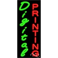 13" x 32" x 3" neon sign, mounted on an unbreakable... from ASI 30442 Above &...