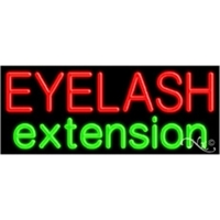 13" x 32" x 3" neon sign, mounted on an unbreakable... from ASI 30442 Above &...