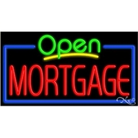 20" x 37" x 3" neon sign with open.... from ASI 30442 Above & Beyond...