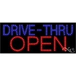 Drive-Thru Open LED Sign