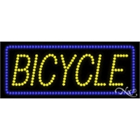 Bicycle LED Sign