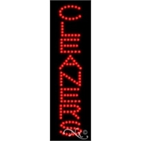 24" x 7" x 1" Cleaners economic LED sign with high... from ASI 30442 Above &...