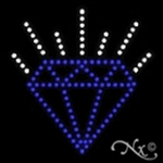 Diamond Logo Economic LED Sign