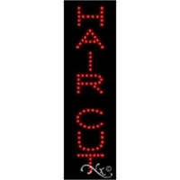 24" x 7" x 1" Hair Cut economic LED sign with... from ASI 30442 Above &...