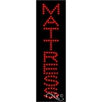 24" x 7" x 1" Mattress economic LED sign with high... from ASI 30442 Above &...