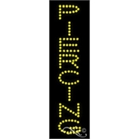 24" x 7" x 1" Piercing economic LED sign with high... from ASI 30442 Above &...