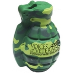 Woodland Camouflage Grenade Stress Reliever