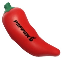 Stress reliever in red pepper shape.... from ASI 74779 O & S Supply Company...