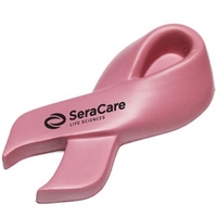 Pink ribbon shape stress reliever.... from ASI 74779 O & S Supply Company LLC...