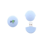 Golf Ball USB Flash Drive with Key Loop