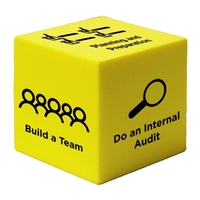 Cube Shaped Stress Reliever