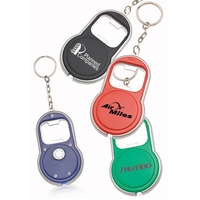 Bottle Opener & LED Keychains.... from ASI 39552 BEL Promo