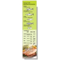 White vinyl plastic bookmark... from ASI 87400 ArtechPro