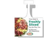 Plastic Shelf Dangler Full Color Imprint