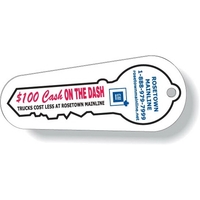Stock Key Tag .030 Compressed Laminated PVC Full Color
