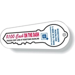 Stock Key Tag .030 Compressed Laminated PVC Full Color