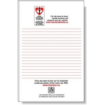 Magnetic Note Pad Custom Spot Color Imprint