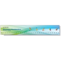 Magnetic Ruler Full Color Imprint. Stock rectangular shapes.... from ASI...