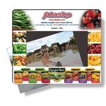 1/8" Traditional Mouse Pad Flip-up Top Full Color Imprint