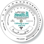 Wheel Calculator Body Mass Index Spot Color Imprint 4.25"