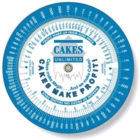 Profit Markup Wheel Calculator (4.25" dia.), Spot Colors