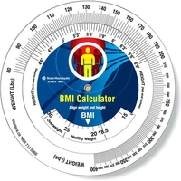 Wheel Calculator Body Mass Index (BMI) Full Color Imprint 6"