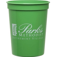 Quick Ship 16 oz. smooth colored plastic cold drink stadium cup.... from ASI...